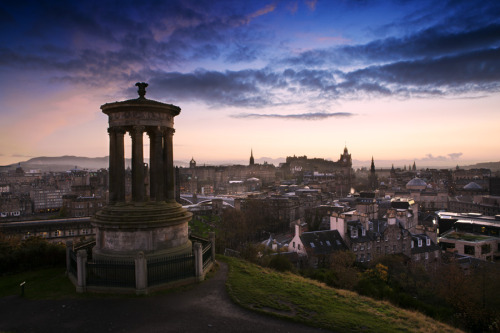 Calton Hill, Edinburgh, Scotland, UK