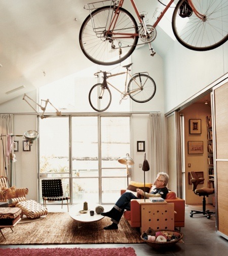 liam-fortheloveofdesign:  recently i was told that bicycles do not belong in living rooms. needless 