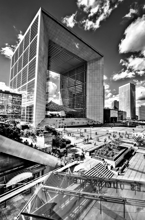 fiore-rosso:  ,la grande arche [paris] - paul andreu 