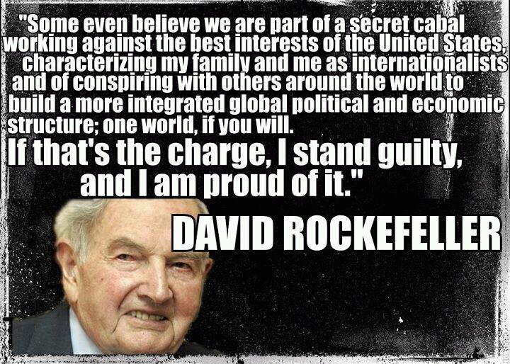 David rockerfellow
Grandson of oil baron John D. Rockefeller, founder of Standard Oil
Billionaire globalist advocate of a new world order