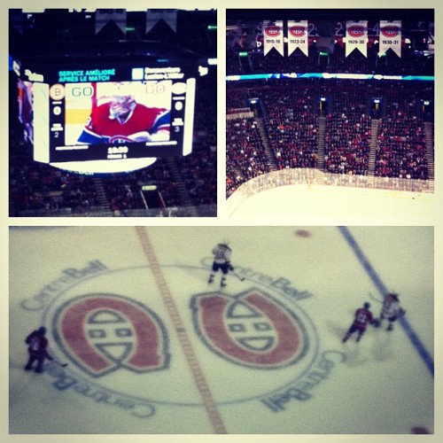 Montreal Canadiens vs Boston Bruins #gohabsgo (Taken with Instagram at Centre Bell)