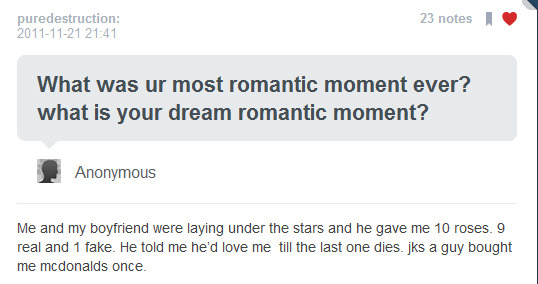 puredestruction:  broken-sea:  LOLOLOL you kill me &lt;3  didnt know someone