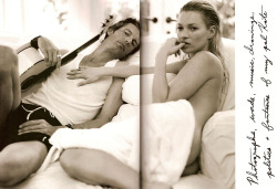 Vanilla-Daisies:  Eatkate:  Kate Moss Photographed By Bruce Weber For Vogue Hommes