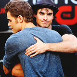 thevampirediaries:  FAV TVD CAST RELATIONSHIPS — Ian Somerhalder and Paul Wesley