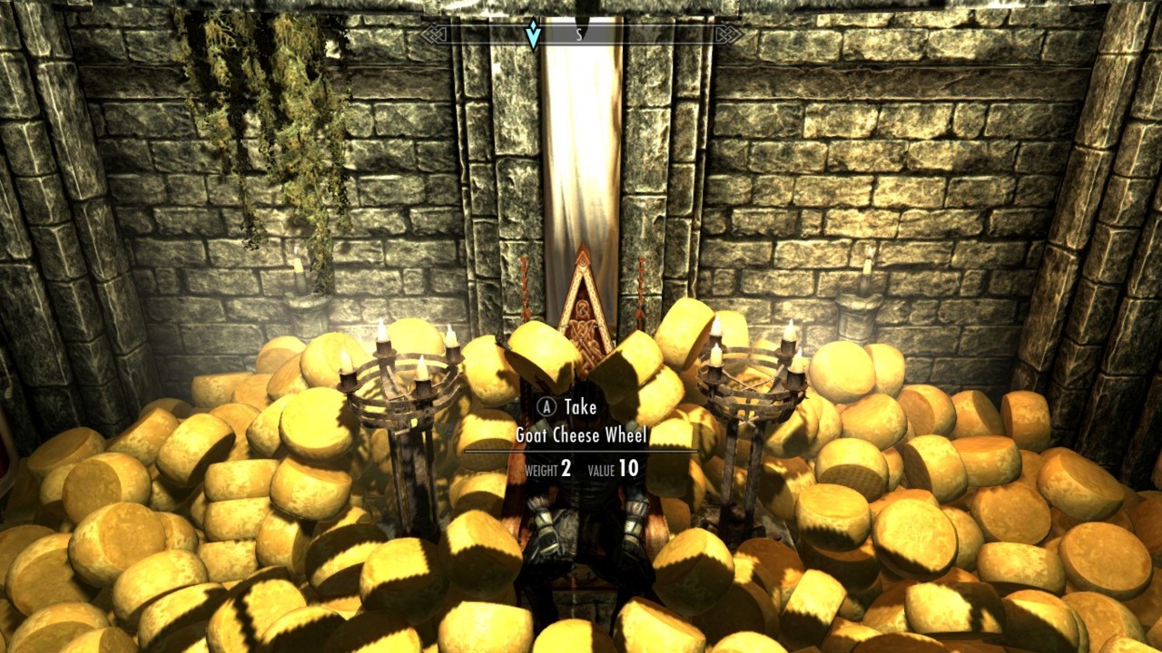 fuckyeahelderscrollsv:  Cheese King!!