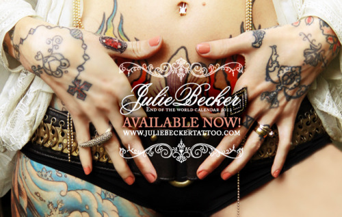 Julie Becker · End of the World Calendar 2012! For sale on my website! ♥
http://www.juliebeckertattoo.com