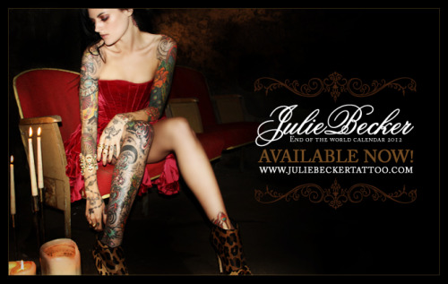 Julie Becker · End of the World Calendar 2012! For sale on my website! ♥
http://www.juliebeckertattoo.com