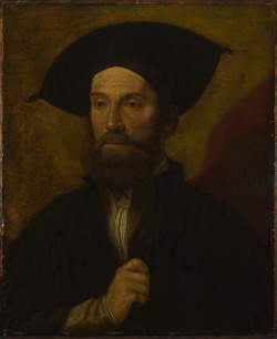 flashandfootle:  Portrait of a Man in a Large