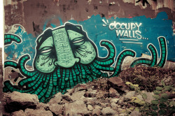 kovthephotographer:  GATS “Occupy Walls” Portland, Oregon 2011 on Flickr. 