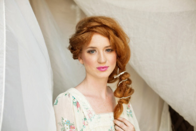 Rapunzel BabyDoll by Marwa Bashir for Lucy Pop Salon #braids #redhair #ethereal #fairytailhair #kevinmurphy