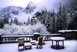 bluepueblo:  Snow Deck, Yosemite, California photo via beingendless 