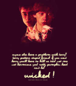 ohdear-prongs:  Harry Potter’s stupid friend. 