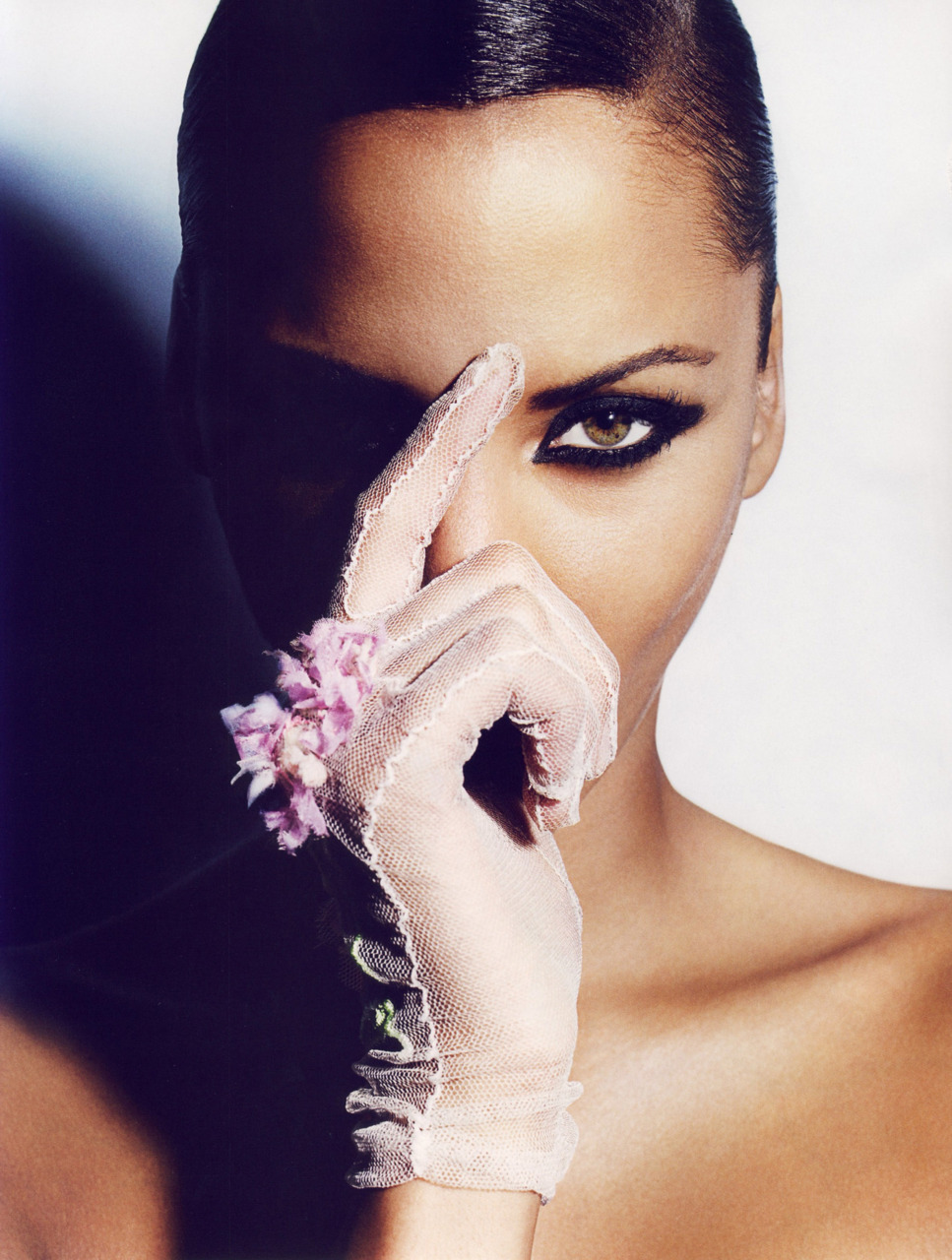 Noémie Lenoir Photography by Mario Testino Styled by Carine Roitfeld Published