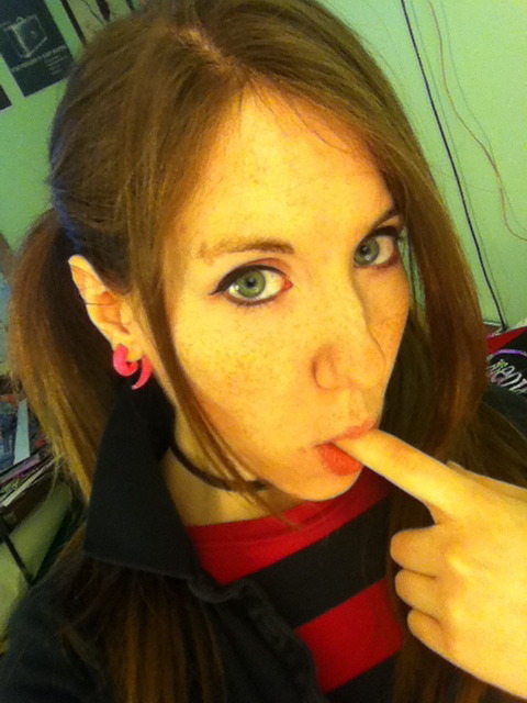 slinkandswagger:  Just some quick pics before leaving the house today. Pretty tame.