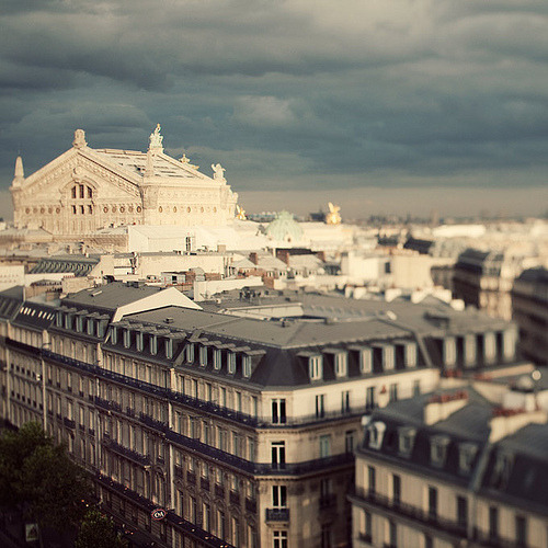 Tilt Shift | Paris, France© IrenaS