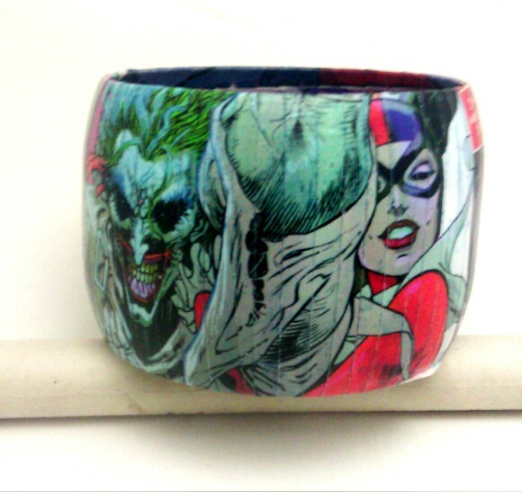 yushisworld:  Harley and Joker bracelet now up for sale in my shop. It’s a bracelet