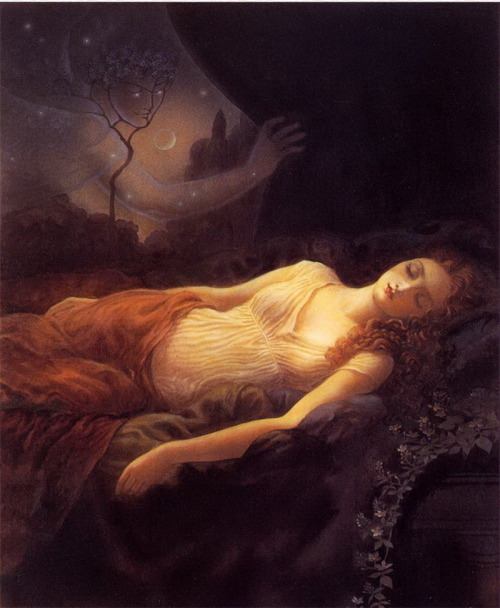 silenceforthesoul: Kinuko Y. Craft (born 1940) - Cupid and Psyche 