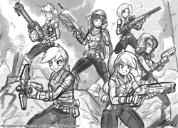 Gears Of War Human Mane 6