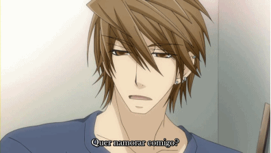 Quando você encontra um garoto (a) que gosta de animes e ainda por cima yaoi.