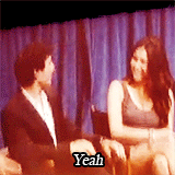  Nina: I love and hate the corsets and getting dressed. It’s like a 30 minute process.Ian: