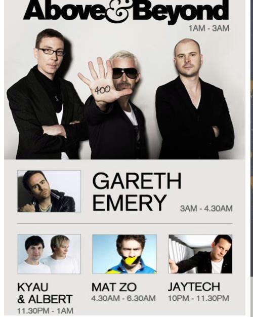 OMMMMMMMMMMMMFG TATW 400.This is amazing. You do not understand the love I have for both Above & Beyond and Gareth Emery. <3