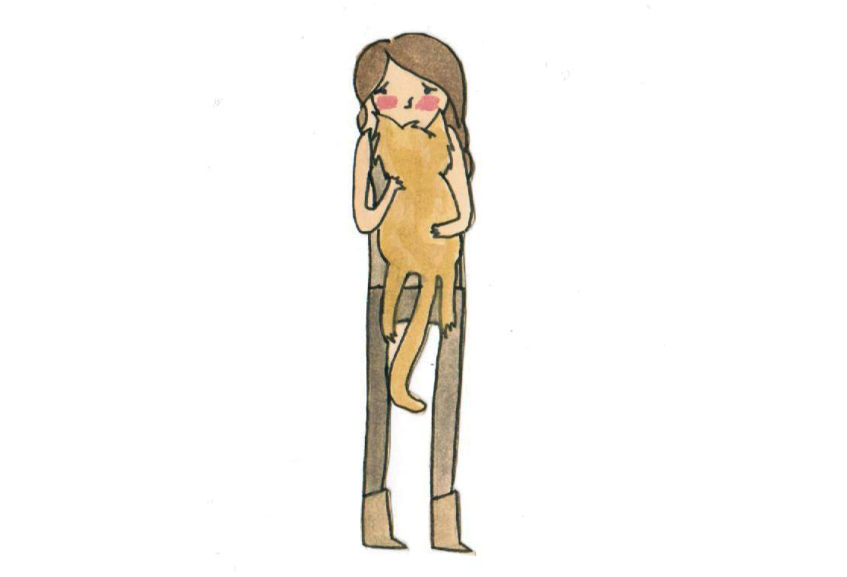 butthorn:  Leftover Hunger Games Cut Outs #2 - Katniss and Buttercup  “She’s