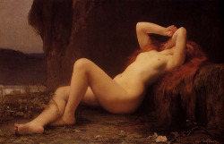  Jules Joseph Lefebvre - Mary Magdalene in the Cave 