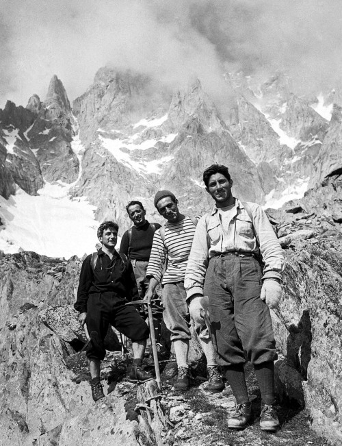 Walter Bonatti, Monte Bianco, agosto 1955