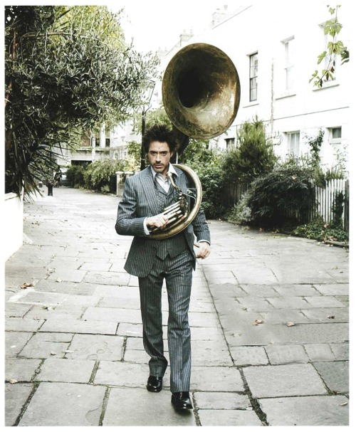 no one has been this sexy with a tuba since Patti Lupone in Sweeney Todd