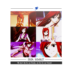  6 Favorite Screencaps:  Fairy Tail » Erza Scarlet 