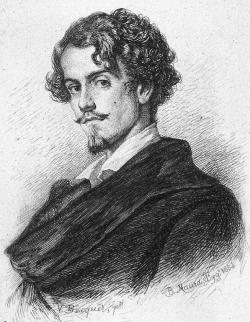 fuckyeahhistorycrushes:  Gustavo Adolfo Bécquer -February 17, 1836, Seville - December 22, 1870, Madrid. 