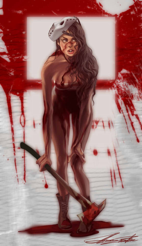 artforadults:  Girl by AlisZombie 
