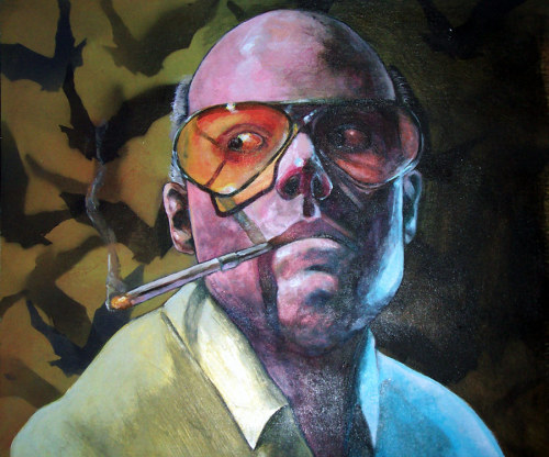 fuckyeahpsychedelics:  “Raoul Duke” by artistic-engine