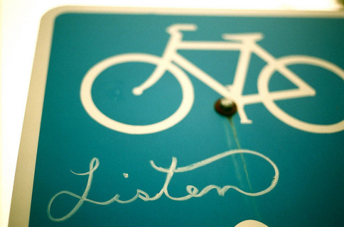 thebicycleisart: Listen by Joel R.L. Klassen on Flickr