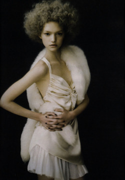 Gemma Ward By Paolo Roversi For W