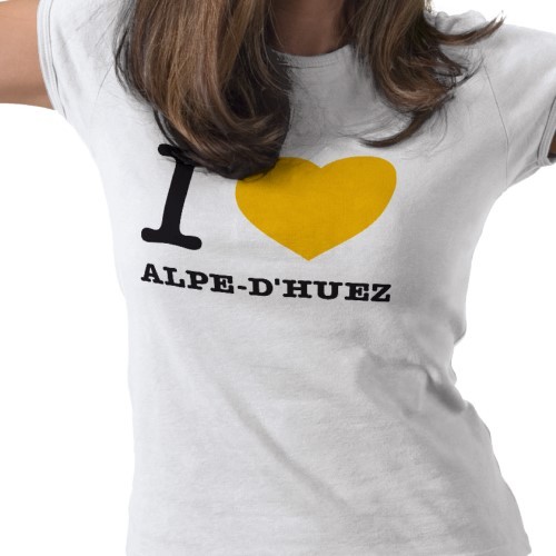 eyesblauwardrobe:  I LOVE ALPE-D’HUEZ T-Shirt. This classic baby doll is our best-selling ladies’ to