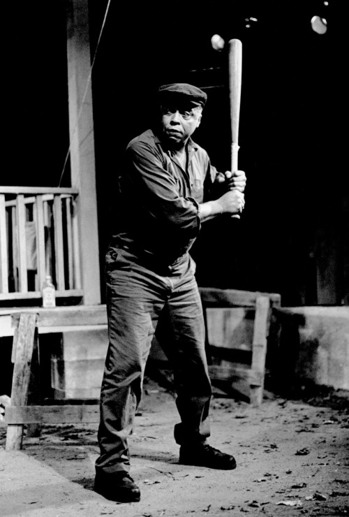 mightyflynn: James Earl Jones in Fences by August Wilson, 1985 Yale Repertory Theatre  (photo b