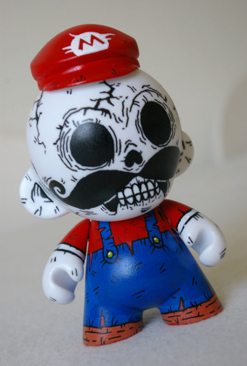 gotstufff:GOT DEAD MARIO &amp; FRIENDS?A “Dead Mario” custom version for this toy (+ some others tha