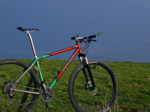 coffeeandbikes: SWEET ti serotta mtb. nice!