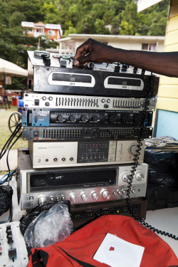 bwgp:  In Jamaica it’s all about the sound system.  Louder the better.  Photo by Sam Diephuis