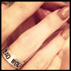 New ring.  (Taken with instagram) Bought