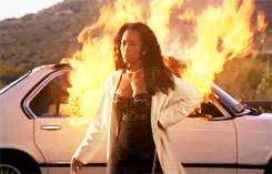 1996: Fireman: It’s against the law to burn anything except trash in your own yard ma’am. Bernadine: