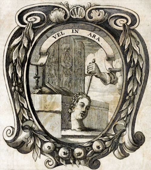 speciesbarocus:Ottavio Scarlatini - Homo symbolicus (1695).> Engraver: Leonhard Heckenauer.