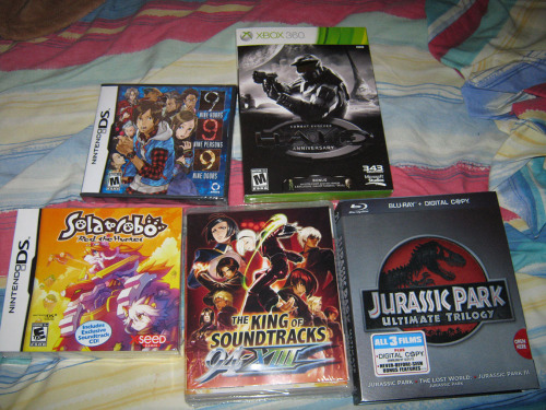 Also Got these recently. The one with the KOF soundtrack has KOF XIII under there.