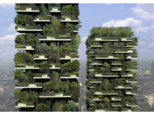 climateadaptation:The world’s first vertical forest is being built in Milan, Italy.Did you know that