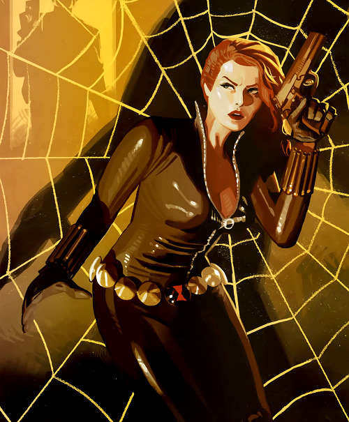 arseniclace:  — Daniel Acuna Cover of Black Widow v4 #5 