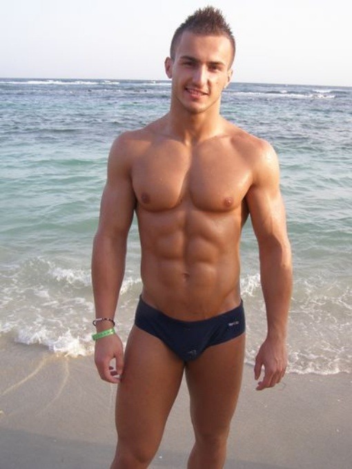 swimguys:  This super hot guy is from neighboring Bosnia. I keep seeing his pic in