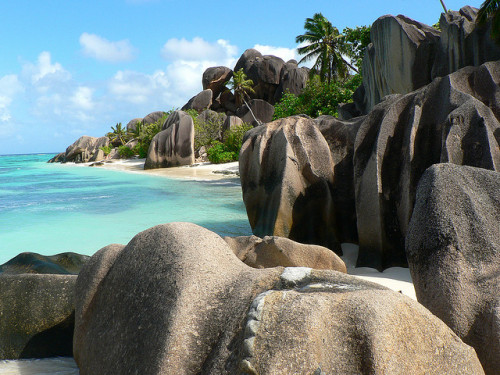 photo by Mau71 on Flickr.Anse Source D'Argent beach - La Digue, Seychelles.