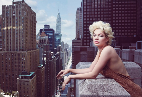 Leibovitz / Williams / Monroe Annie Leibovitz shot Michelle Williams as Marilyn Monroe for Vogue las