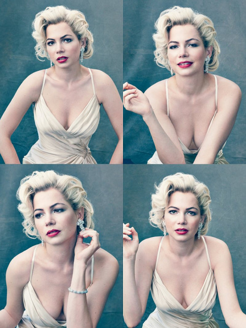 Leibovitz / Williams / Monroe Annie Leibovitz shot Michelle Williams as Marilyn Monroe for Vogue las